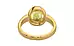 Gold Ceylon Yellow Sapphire Ring Limited Quality (R6)