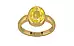 Gold Ceylon Yellow Sapphire Ring Limited Quality (R6)