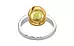 Goldcollet Ceylon Yellow Sapphire Ring Limited Quality (R6)