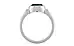 Sterling Silver Emerald Ring Prime Quality (R6)