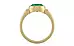 Ashtadhatu Emerald Ring Rare Quality (R6)