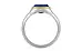 Goldcap Thailand Blue Sapphire Ring Fine Quality (R7)
