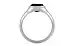 Sterling Silver Thailand Blue Sapphire Ring Limited Quality (R7)
