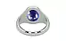 Sterling Silver Thailand Blue Sapphire Ring Prime Quality (R7)