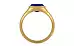 Gold Thailand Blue Sapphire Ring Prime Quality (R7)