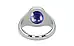 Goldcap Thailand Blue Sapphire Ring Prime Quality (R7)
