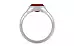 Sterling Silver Ruby Ring Limited Quality (R7)