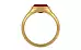 Gold Ruby Ring Limited Quality (R7)