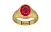 Gold Ruby Ring Limited Quality (R7)