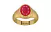 Gold Ruby Ring Prime Quality (R7)