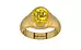 Gold Thailand Yellow Sapphire Ring Limited Quality (R7)