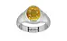 Sterling Silver Thailand Yellow Sapphire Ring Prime Quality (R7)