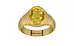 Gold Thailand Yellow Sapphire Ring Rare Quality (R7)