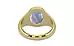 Ashtadhatu Ceylon Blue Sapphire Ring Fine Quality (R7)