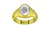 Panchdhatu Ceylon White Sapphire Ring Limited Quality (R7)