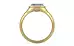 Ashtadhatu Ceylon White Sapphire Ring Rare Quality (R7)