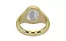 Ashtadhatu Ceylon White Sapphire Ring Rare Quality (R7)