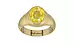 Ashtadhatu Ceylon Yellow Sapphire Ring Limited Quality (R7)