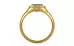 Gold Ceylon Yellow Sapphire Ring Prime Quality (R7)