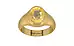 Gold Ceylon Yellow Sapphire Ring Prime Quality (R7)