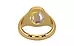 Gold Ceylon Yellow Sapphire Ring Prime Quality (R7)