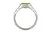 Sterling Silver Ceylon Yellow Sapphire Ring Rare Quality (R7)
