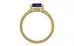 Ashtadhatu Thailand Blue Sapphire Ring Fine Quality (R8)