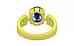 Panchdhatu Thailand Blue Sapphire Ring Prime Quality (R8)