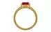 Gold Ruby Ring Limited Quality (R8)