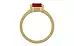 Ashtadhatu Ruby Ring Rare Quality (R8)