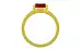 Panchdhatu Ruby Ring Rare Quality (R8)