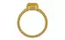 Gold Thailand Yellow Sapphire Ring Fine Quality (R8)
