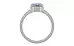 Sterling Silver Ceylon Blue Sapphire Ring Fine Quality (R8)