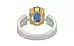 GoldCollet Ceylon Blue Sapphire Ring Prime Quality (R8)