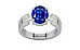 Sterling Silver Ceylon Blue Sapphire Ring Rare Quality (R8)