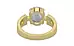 Ashtadhatu Ceylon White Sapphire Ring Fine Quality (R8)