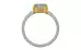 GoldCollet Ceylon White Sapphire Ring Prime Quality (R8)
