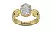 Ashtadhatu Ceylon White Sapphire Ring Rare Quality (R8)