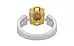 GoldCollet Ceylon Yellow Sapphire Ring Rare Quality (R8)