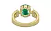 Ashtadhatu Emerald Ring Rare Quality (R8)