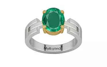 GoldCollet Emerald Ring Rare Quality (R8)