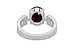Sterling Silver Hessonite Garnet Ring Fine Quality (R8)
