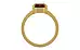 Gold Hessonite Garnet Ring Prime Quality (R8)