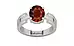 Sterling Silver Hessonite Garnet Ring Rare Quality (R8)