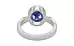 Sterling Silver Thailand Blue Sapphire Ring Fine Quality (R9)