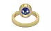 Ashtadhatu Thailand Blue Sapphire Ring Fine Quality (R9)
