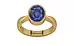 Gold Thailand Blue Sapphire Ring Fine Quality (R9)