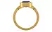 Gold Thailand Blue Sapphire Ring Fine Quality (R9)