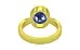 Panchdhatu Thailand Blue Sapphire Ring Fine Quality (R9)