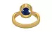 Gold Thailand Blue Sapphire Ring Limited Quality (R9)